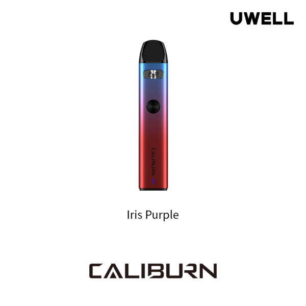 Iris-purple 原廠正品 Uwell Caliburn A2 咖哩棒 小煙主機