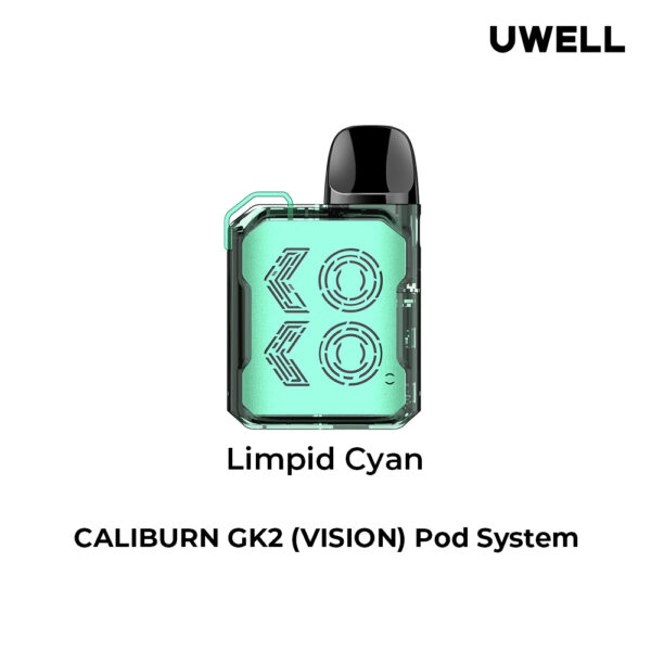 Limpid-Cyan 【UWELL】Caliburn-Gk2咖哩棒小煙主機